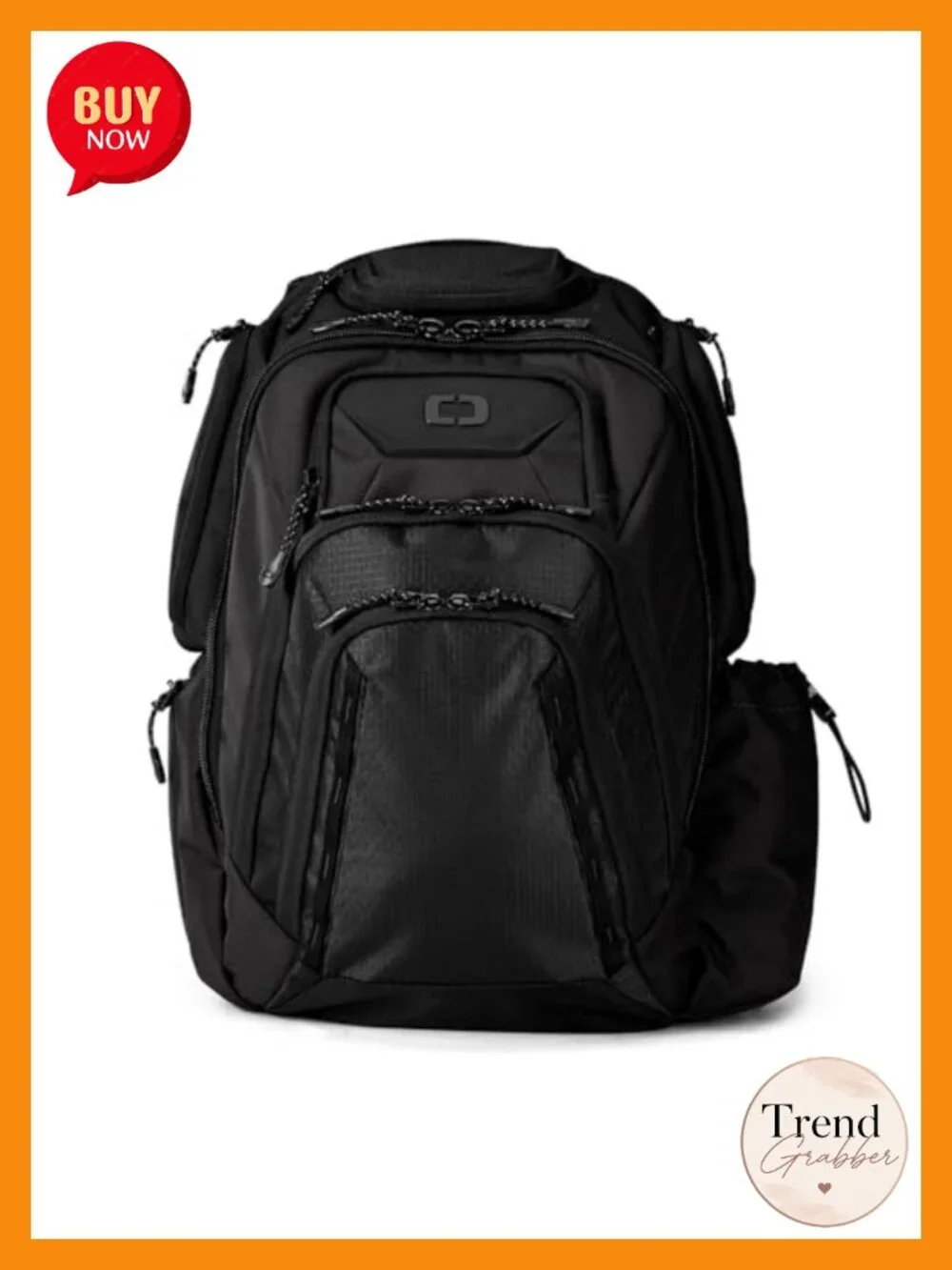 25L Laptop Backpack with 23 Pockets, Water Resistant, 17 Inch Laptop